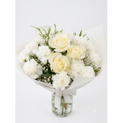 Ramo claveles y rosas