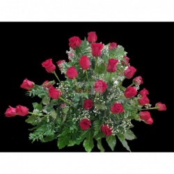 Centro 18 rosas premium a...